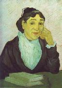 Vincent Van Gogh Madame Ginoux painting